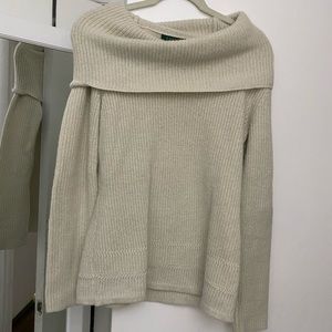 LAUREN Ralph Lauren off the shoulder/cowl neck